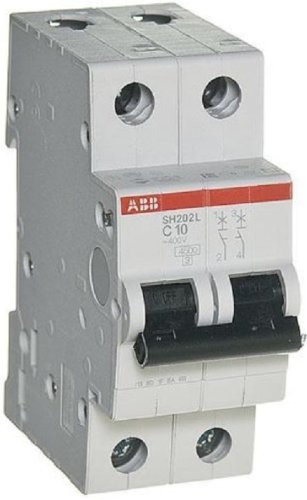 Выключатель автоматический ABB SH202L 2п 63А C 4.5кА картинка